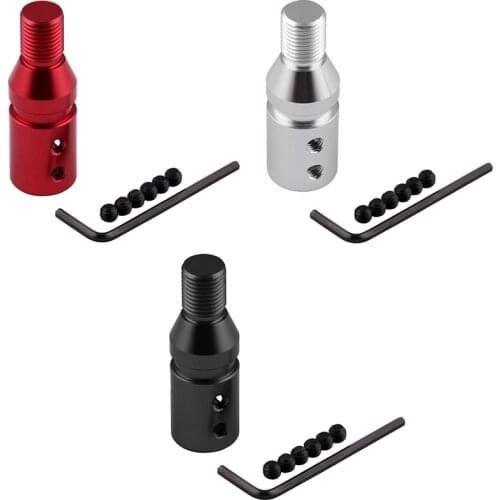 Universal Aluminum Shift Knob Adapter For Non Threaded Shifters 12X1.25Mm,Car Accessories