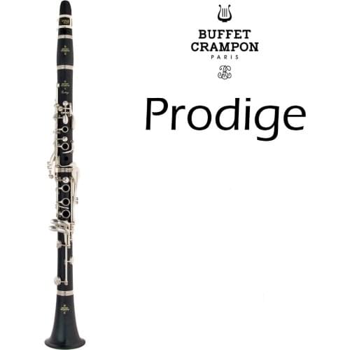 Brand Buffet Crampon Prodige Bb Clarinet 17 Keys B Flat Musical Instruments High Qualiey Bakelite Tube Nickel Plated Clarinet