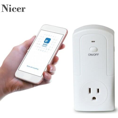 WiFi Digital Programmable Timer Socket Temperature And Humidity Control Timing Socket Remote Control Timing Switch Socket