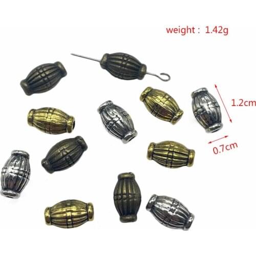 JunKang Charm Alloy Rugby Amulet Spacer Beads Jewelry Crafts Connector Making Supplies Accessories