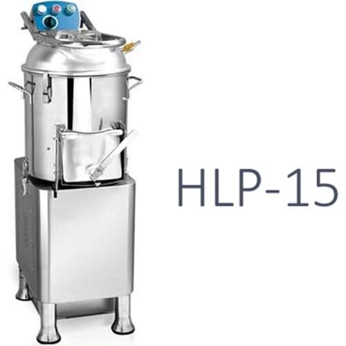 Commercial potato peeling machine Stainless steel & Al+mg alloy HLP-15 sea shell/sweet potato/taro cleaning peeler 165kg/h 750W