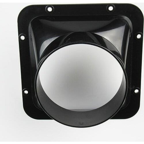 ABS Duct Fan Connector Wall Range Hood Flange Adapter Kitchen Air Vent Exhaust Hood 100/120/150/200mm For Ventilation System