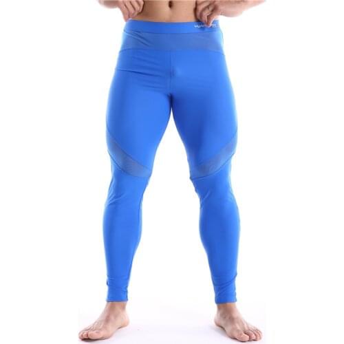 Men Soft Comfortable Long Johns Stretch Termica Homem Pants Line Underwear Bottoming Trousers Summer Long Pants Men Long Johns