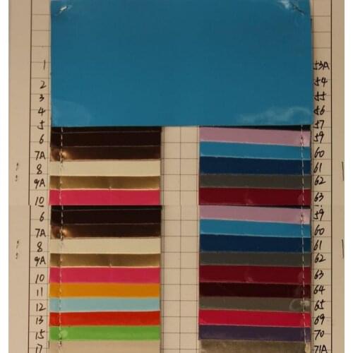 New quality mirror artificial leather fabric synthetic PU leather many colors choose for Bags, gloves, shoes, belts, household