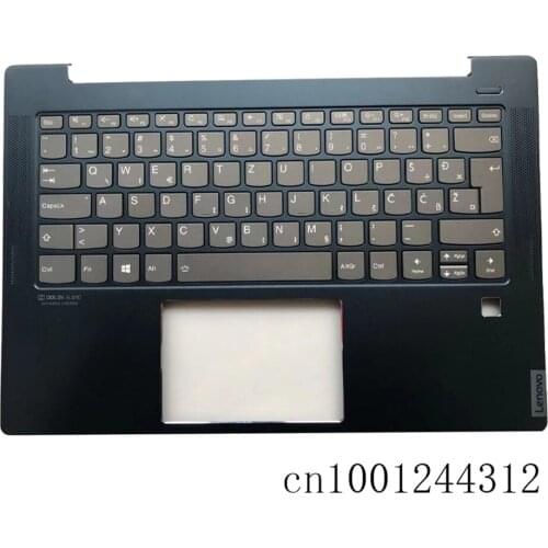 New 5CB0S17304 For Lenovo ideapad S540-14IWL S540-14IML Palmrest Keyboard Bezel Backlit W/FPR