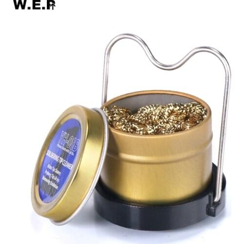 WEP T-1 Type Soldering Iron Stand With Welding 08B Mental Cleaning ball Iron Holder