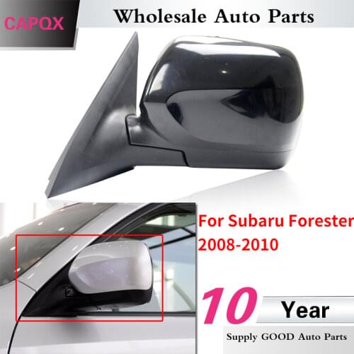 CAPQX 5 wire or 7 wire For Subaru Forester 2008 2009 2010 Outside Rearview Mirror with electrical folding Heated LED turn light