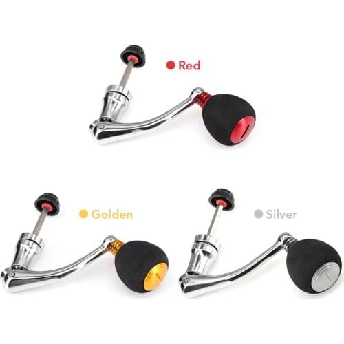 Fishing Reel Rotary Power Handle EVA Knob for Spinning Reel Replacement Grip Parts Fishing Reel Rotary Fishing Tool