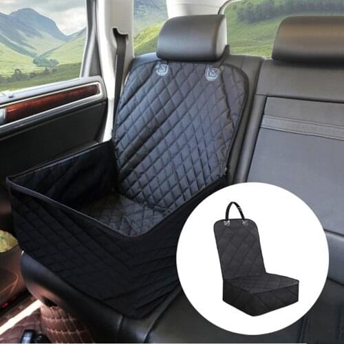 Foldable Comfortable Multifunctional Dog Car Seat Covers Waterproof Non-slip Protector Oxford For Pets Car Accessories