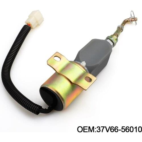 24V Shut off solenoid valve 37V66-56010 /05CF24 1751ES-12ETUC3B1S1 Stop solenoid YC101556