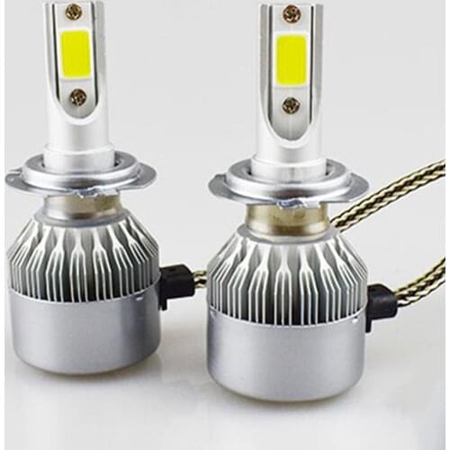 Newest 2 Pcs Led Headlight 6000K 36W 3800LM C6 Headlight Car Hi/Lo Beam Auto Bulbs