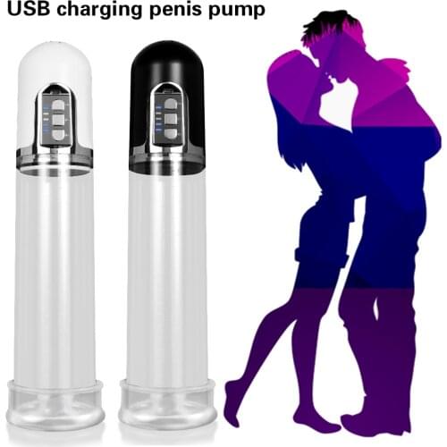 2019 Automatic Penis Enlargement Vacuum Pump for Men Electric Penis Pump,Male Penile Erection Training,Penis Extender Sex Toys