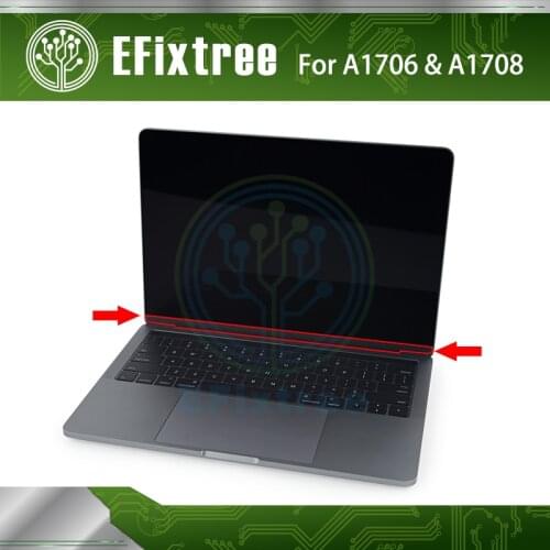 A1706 A1707 A1708 A1989 A1990 A2159 A2141 A1534 A1932 LCD Screen Glass Trim Logo Bezel Front Display Cover For MacBook Pro Air