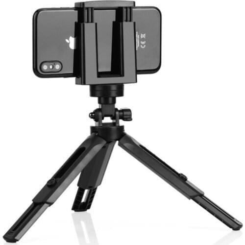 10pcs 360 Flexible Mini Desk Tripods Holder Bracket Stand with Cell Phone Clip Stand Photography Bracket Selfie Monopod Mount