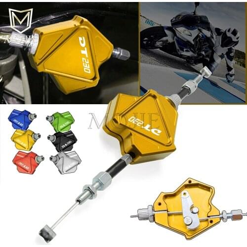 Motorcycle CNC Aluminum Stunt Clutch Lever Easy Pull Cable System For YAMAHA DT230LANZA DT230 LANZA 1997-1999 1998