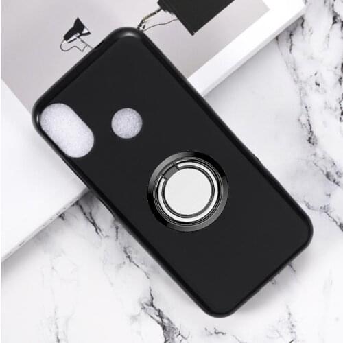 For Doogee X70 Back Ring Holder Bracket Phone Case Cover Phone TPU Soft Silicone Cases for Doogee X70 5.5"