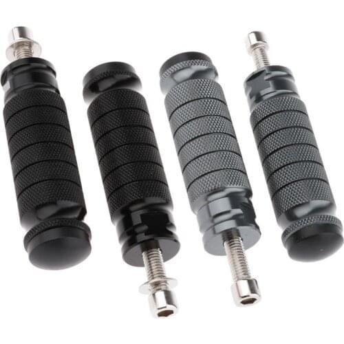 CNC Universal Motorcycle Bike Footpegs Rider Foot Rest Pegs Set Rearset Pedal for Mountain Bicycle Dirt Bikes Scooters