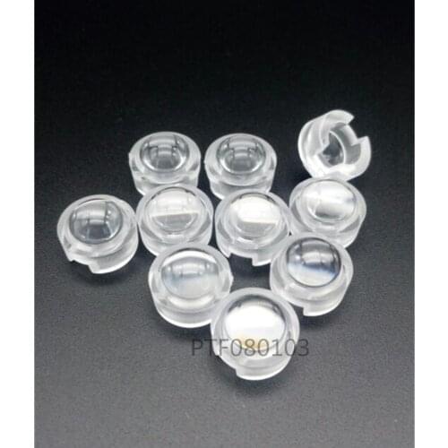 50pcs 13mm *10mm Led Lens Holder 30 45 60 90 Degree For 1w 3w LED High Power Bead Bulb