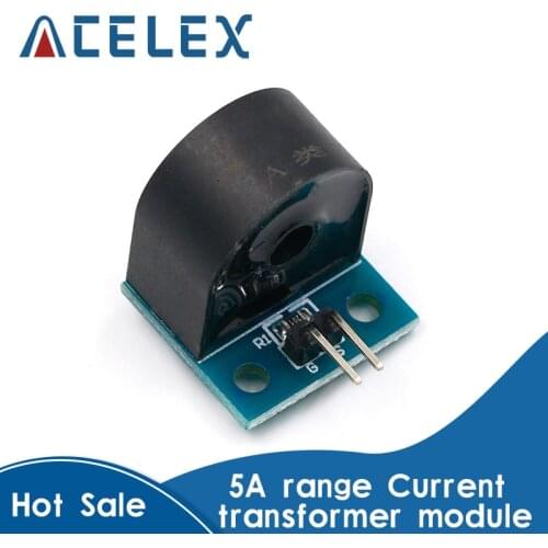 5A Sensor Range of Single-Phase Module Ac Current Sensor Module For Arduino