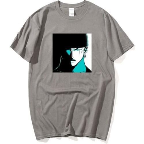 Mens Cotton T-Shirt Killua Zoldyck Tees Short Sleeve StreetswearAnime Manga Japan Hunters The Hunters Hunter X Hunter T Shirts