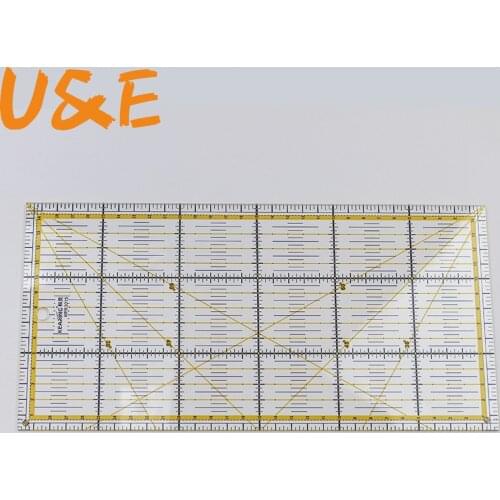 18"*3" Quilting Ruler Clear Acrylic Quilt Grid Ruler Patchwork Tailor DIY Cutting Sewing Ruler 3mm Thickness KPR1803