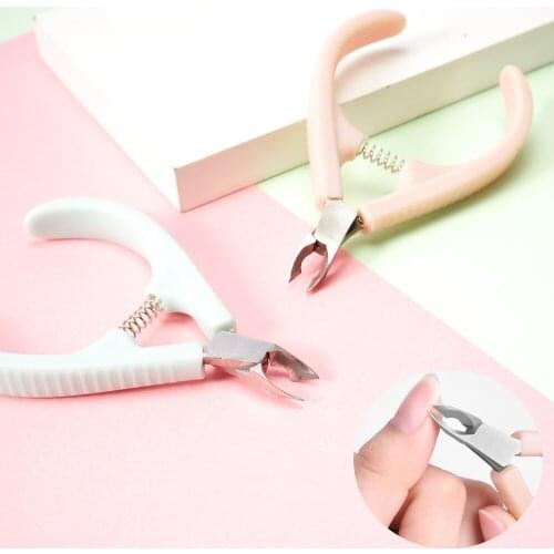 Non-slip Nail Cuticle Scissors Professional Dead Skin Scissorn Remover Nipper Cutter Clipper Nail Care Manicure Pedicure Tool