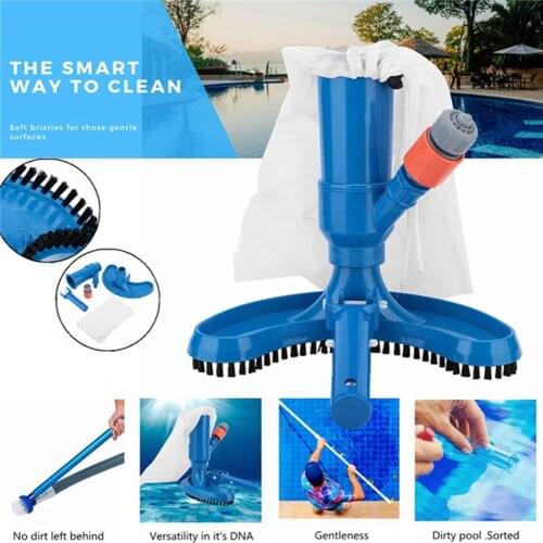 Portable Pool Vacuums Mini Jet Underwater Cleaner For Cleaning Small Swimming Pool,Spa,Jacuzzi,Fountain,Pond And Hot Tub