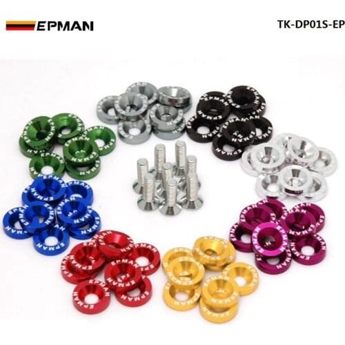 Fender Washers Bumper Washer Lisence Plate Bolts Kits for Honda Civic EK EP AP DC2 DC5 for jdm TK-DP01S-EP