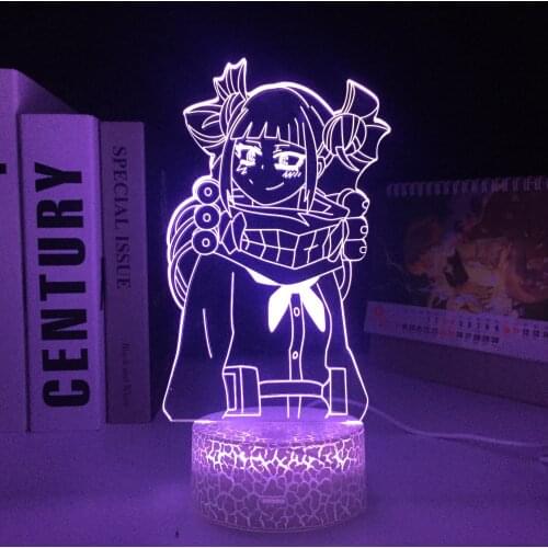 3D LED Lamp Anime Figure Home Bedrooom Table Decoration Night Light fo rCouple Children Festival Birthday Gifts USB Charging