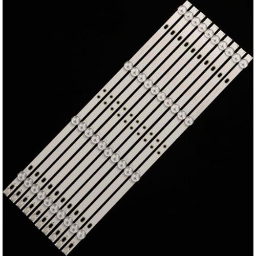 10pcs LED Backlight strip for 49inch 50 inch akai aktv505 TV DS50M73-DS07-V01 DSBJ-WG 2W2006-DS50M7301-01