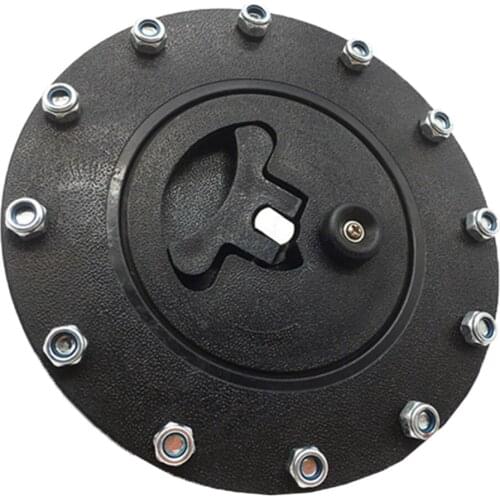 Universal Fuel Cell Gas Tanks Filler Cap WITH Twist Cap Plate +12 BOLTS/NUTS