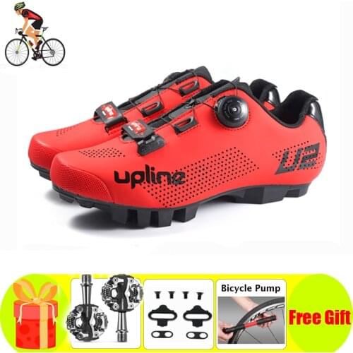 MTB Cycling Shoes Outdoor Breathable Non-Slip SPD Pedals Professional Mountain Bike Bicycle Self-Locking Bicicleta Carretera
