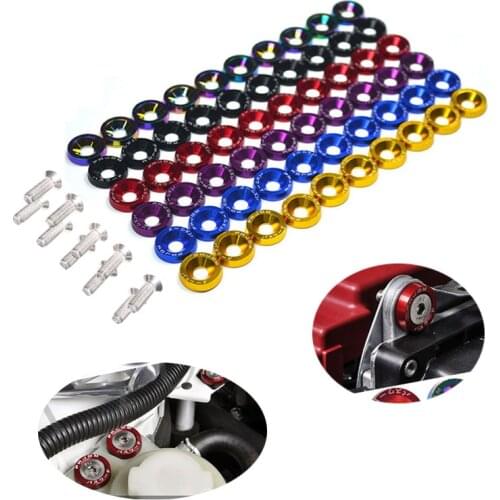 M6 JDM Car Hex Fasteners Washer Screws For subaru xv forester tribeca impreza brz legacy STi WRX Outback