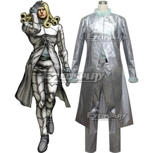 Steel Ball Run Funny Valentine Adult Men Women Halloween Outfits Party Christmas Suit Set Cosplay Costume E001