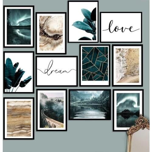 12 piece Frame Looking Mdf Table Set 60x60 Cm custom design wall easy to install multi-piece poster picture living room living room