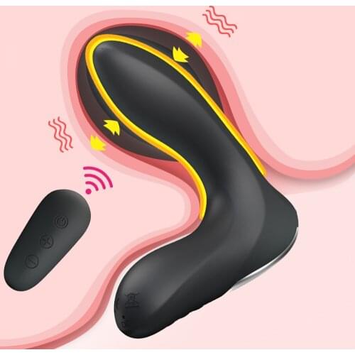 Anal Vibrator for Men Prostate Massager Wireless Remote Control Dildo Butt Plug Vibrator For Adult Masturbators Anal Sex Toys
