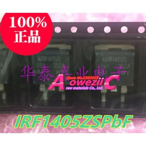 Aoweziic 100% new imported original IRF1405ZSPbF IRF1405ZS F1405Z TO-263 / IRF1405ZS-7P IRF1405ZS F1405ZS TO-263-7