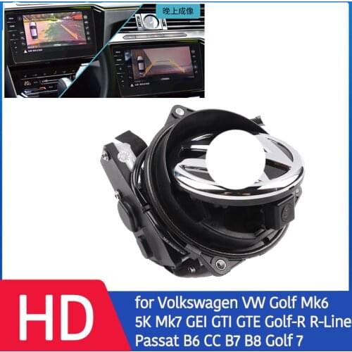 Car Rear View Reverse Back Up Parking Night Vision for Volkswagen Golf Mk6 5K Mk7 GEI GTI GTE Golf-R R-Line Passat B6 CC B7 B8