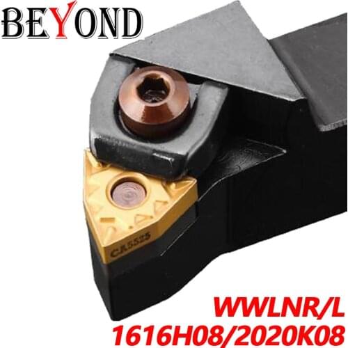BEYOND 100% Original WWLNR WWLNR1616H08 WWLNL1616H08 WWLNR2020K08 WWLNL2020 External Turning Tool Holder free shipping