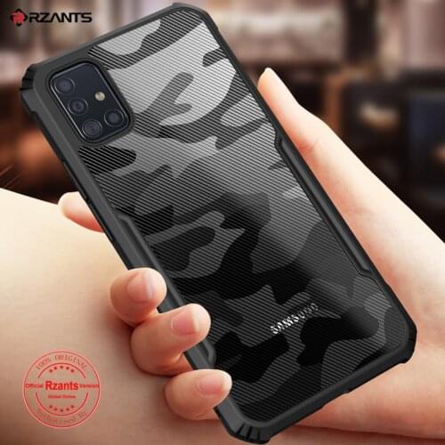 Rzants For Samsung Galaxy A71 A51 A72 A52 A32 A42 A12 A02S A31 A30 A50 A10 A10S A21s M31 M51 A42 5G Case Camouflage Slim Cover