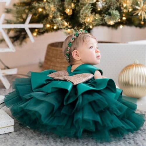 Kid Baby Dress Princess For Girls Lace Tutu Wedding Elegant Pageant Party Dress Christening Dress Children Clothes