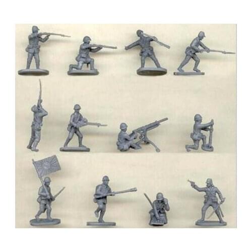 Super mini 1/72 pvc figure japan army 12pcs/set