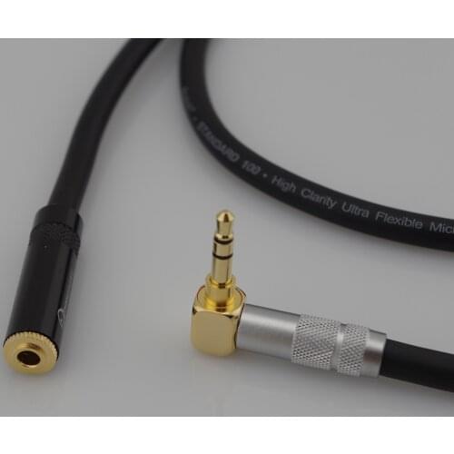 HIFI Headphone Extension Cable 3.5mm Jack Male to Female AUX Cable M/F Audio Stereo Extender Cord Earphone 3.5 mm Cable HOT