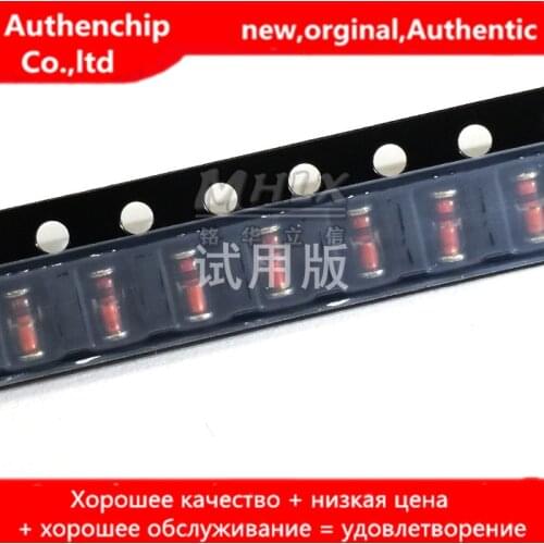 50pcs real orginal new PMLL4150 high speed diode LL34 red seed black ring 500mW 4ns