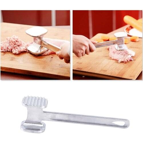 Stainless Steel Aluminum Alloy Manual Double-sided Hammer Pork Loose Kitchen Meat Steak Tools