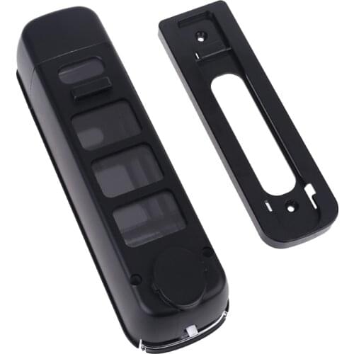 Hand-press Soap Liquid Dispenser Wall Mount Shower Gel Shampoo Bottle for Bath H58C