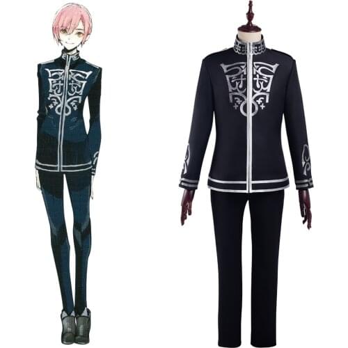 Jack Jeanne Univeil School Uniform Tachibana Kisa Cosplay Costume Halloween Carnival Suit