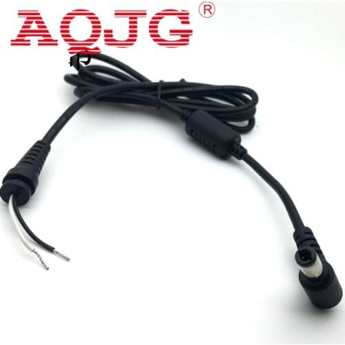 10pcs 5.5X2.5mm DC Power Male Tip Plug Connector With Cord/ Cable For Toshiba Asus Lenovo Laptop Adapter, 5.5*2.5mm AQJG