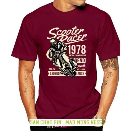 2020 Fashion Hot T-Shirt - Scooter Racer - Roller Mod Scooterboys motorcycle Boy 69 Ska Rally 50 ccm T shirt