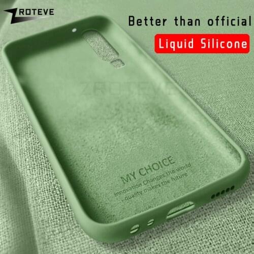 P30 Pro Case ZROTEVE Liquid Silicone Coque For Huawei P30 Lite Pro Case P 20 Plus Smooth Cover For Huawei P20 Lite P 20 Pro Case